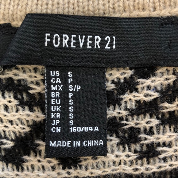 Knit Blanket Open Front Poncho - Picture 4 of 4